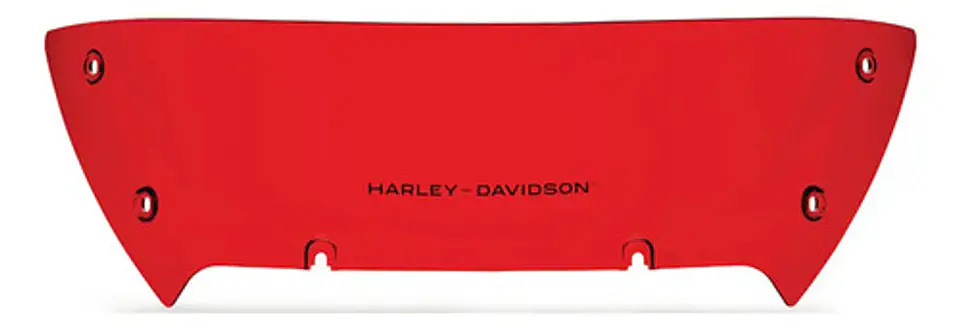 Harley-davidson Road Glide Wind Splitter 4.5 Pol. Vermelho 2