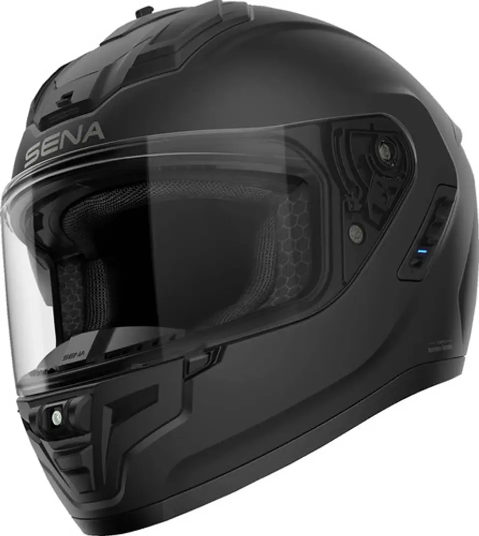 Sena Phantom Full Face Motorcycle Helmet Bluetooth Led 2