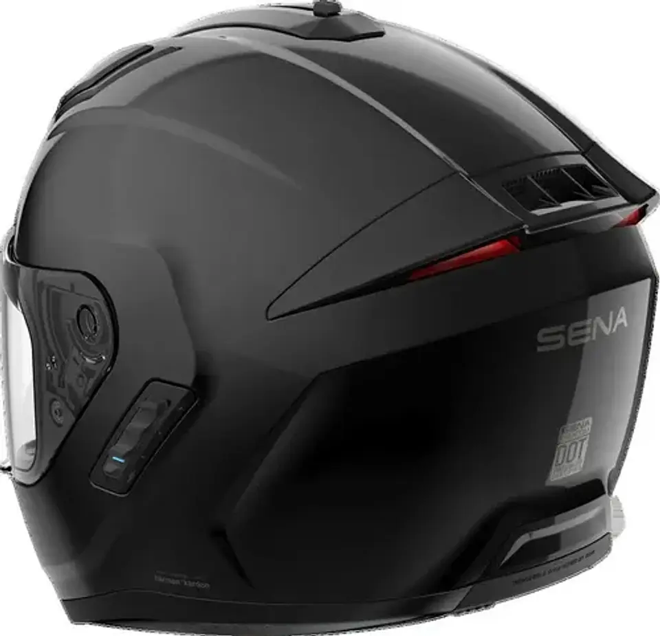 Sena Phantom Full Face Motorcycle Helmet Bluetooth Led 4