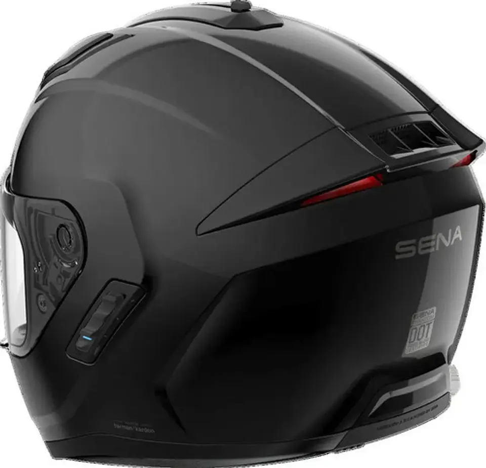Sena Phantom Anc Full Face Motorcycle Helmet Bluetooth Led 8