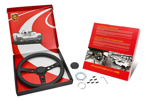 Porsche Sports Steering Wheel Leather