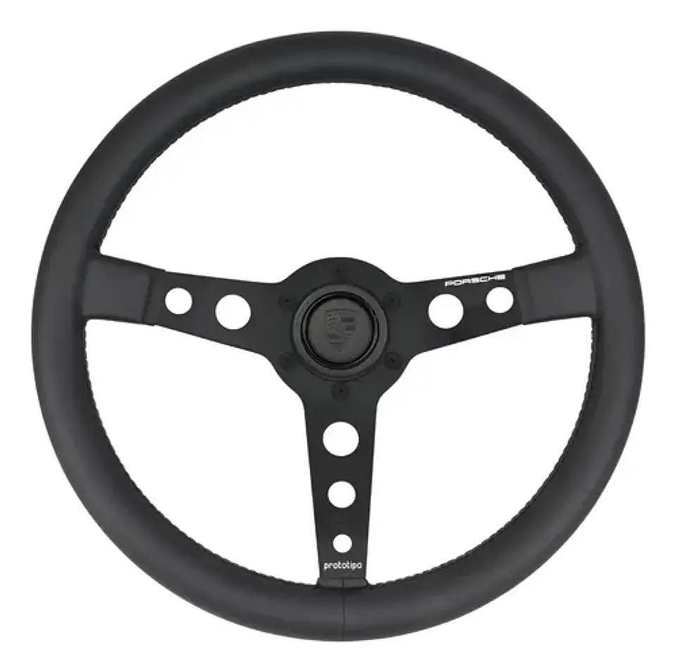 Porsche Sports Steering Wheel Leather 2