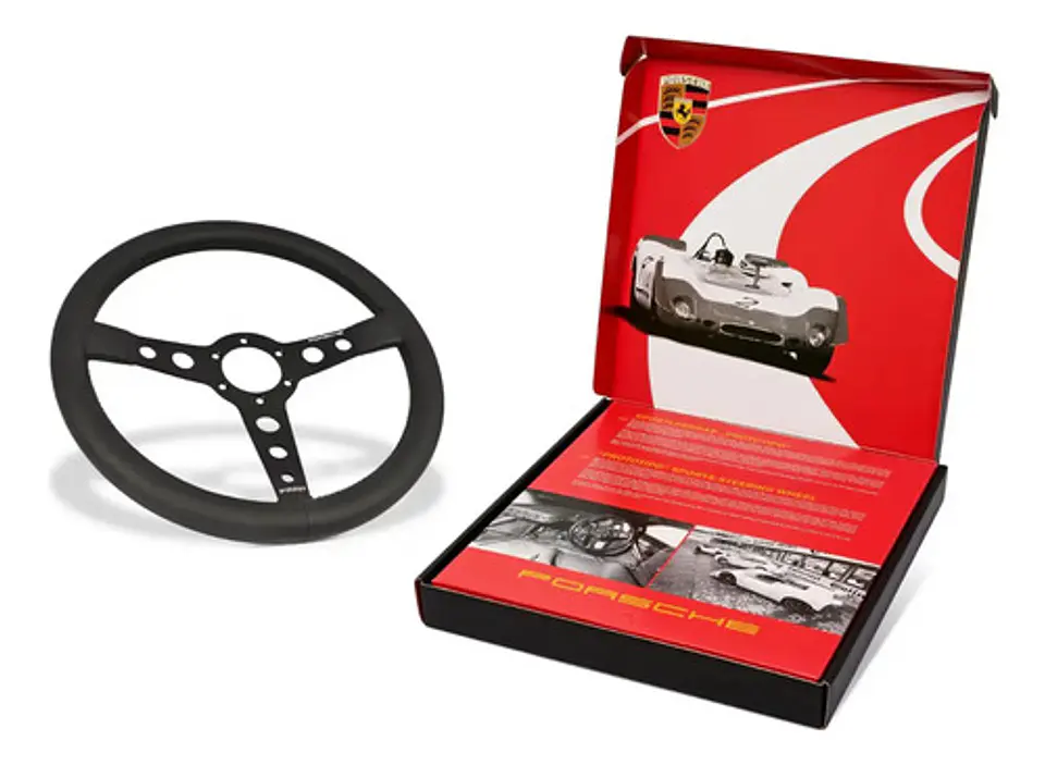 Porsche Sports Steering Wheel Leather 7