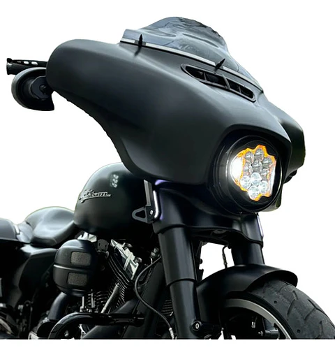 Hogworkz Harley-davidson Touring Silvertooth Headlight