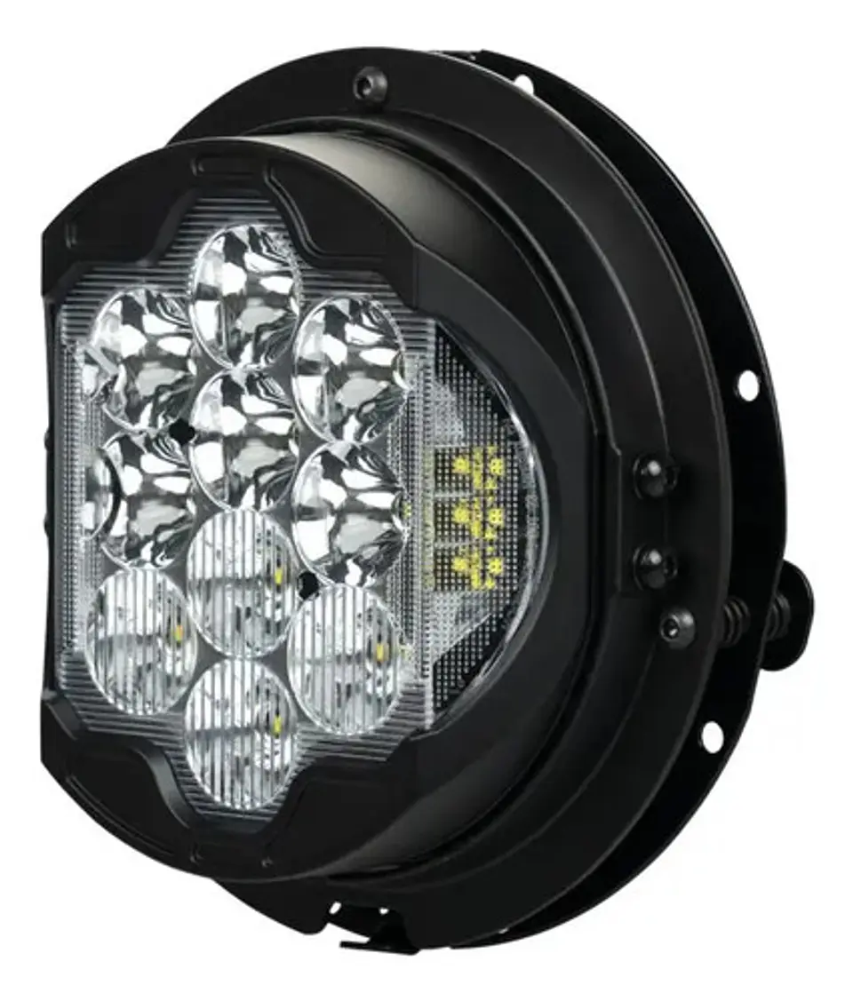 Hogworkz Harley-davidson Touring Silvertooth Headlight 4