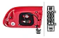 Hella Left Inner Tail Light Porsche Macan 2014-18 - Thumbnail 2