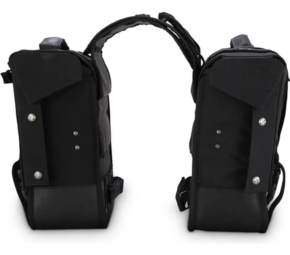 Burly Brand Voyager Throw-over Saddlebags 3
