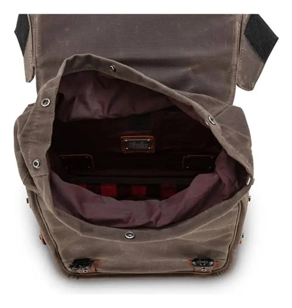 Burly Brand Voyager Throw-over Saddlebags 8