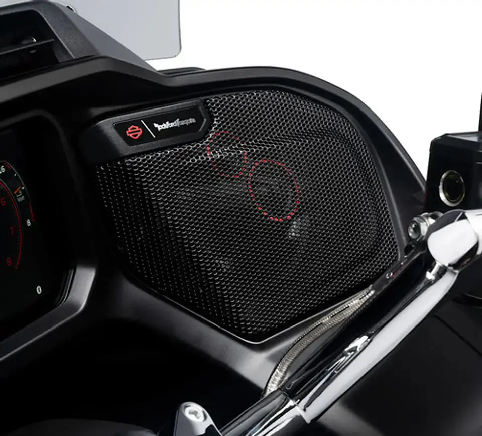 Harley-davidson Road Glide 2023+ Stage 3 Speakers + 500w Amp 1
