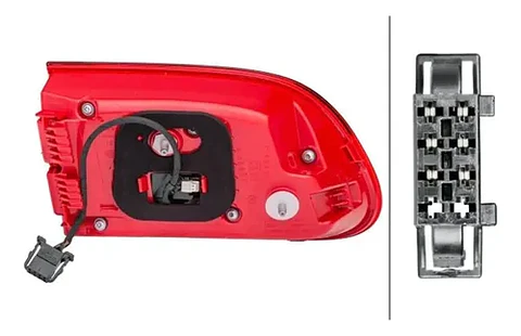 Hella Right Inner Tail Light Porsche Macan 2014-18