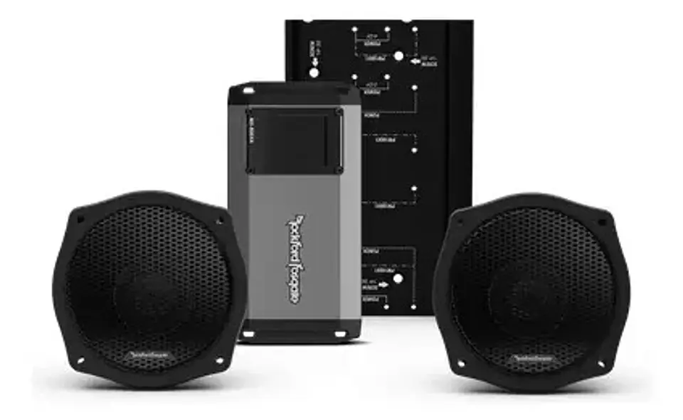 Rockford Fosgate Harley-davidson Street 98-13 Stage-2 Kit 3
