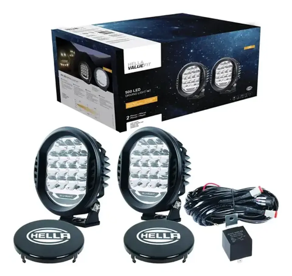 Hella Valuefit 500 Series - Driving Lamp Kit Universal 1