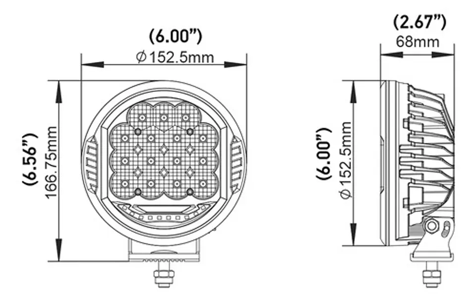 Hella Valuefit 500 Series - Driving Lamp Kit Universal 7