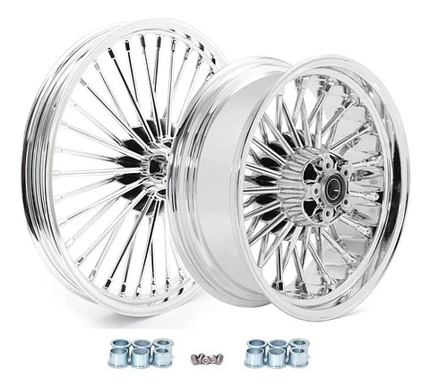 Fat Spoke Wheel 21x2.15 X 16x5.5 Para Harley-davidson