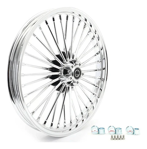 Fat Spoke Wheel 21x2.15 X 16x5.5 Para Harley-davidson