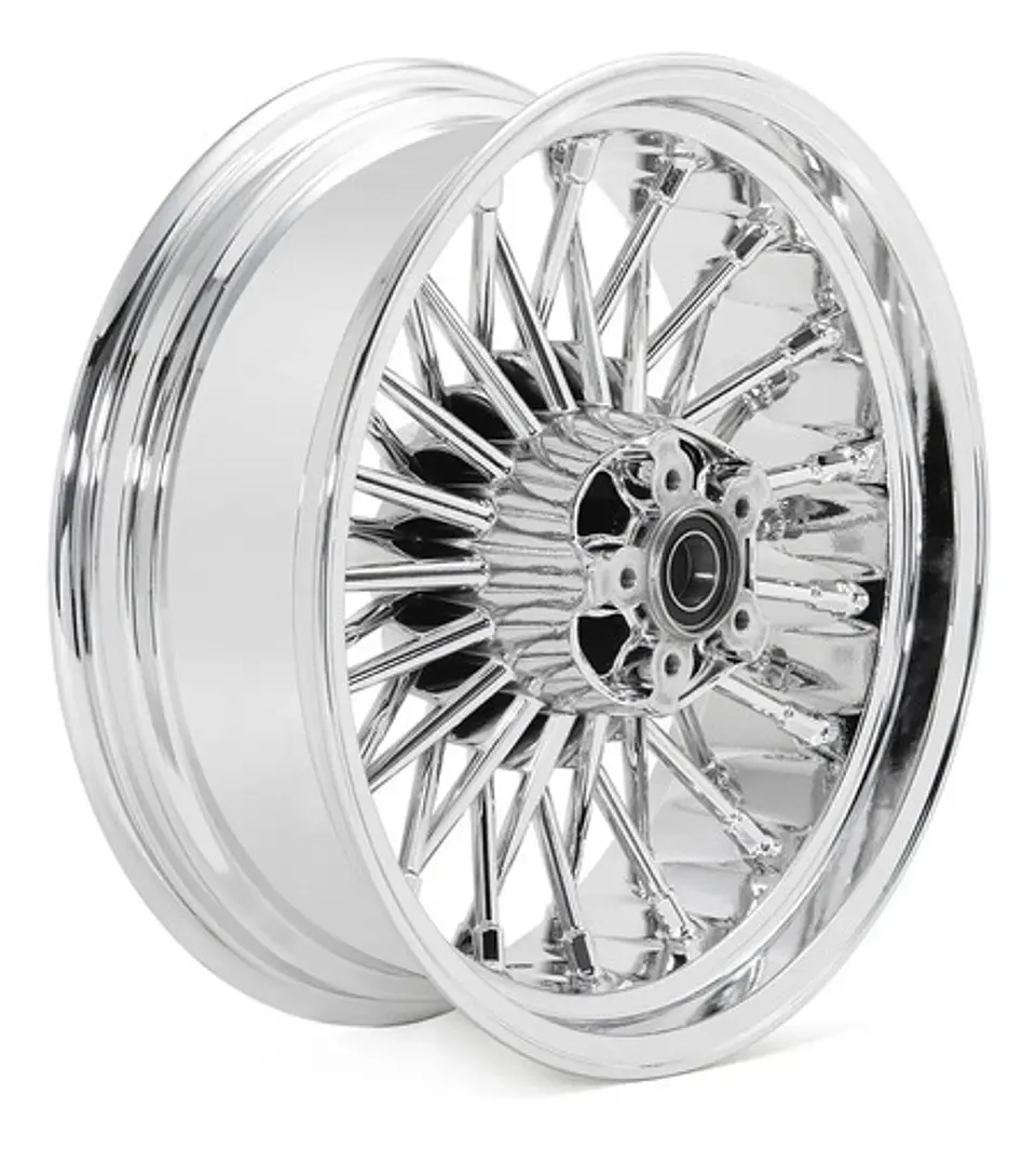 Fat Spoke Wheel 21x2.15 X 16x5.5 Para Harley-davidson 3
