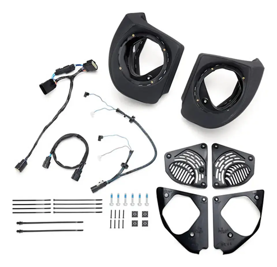 Harley-davidson Touring Tour-pak Luggage Speaker Install Kit 1