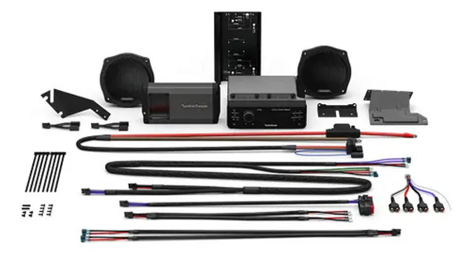 Rockford Fosgate Harley-davidson Street 98-13 Stage-2 Kit+ 4
