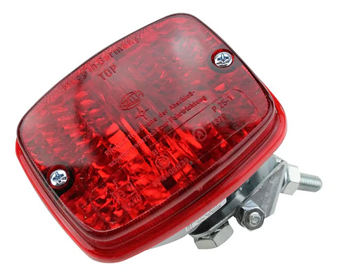 Hella Rear Red Halogen Fog Light 003030151 For Porsche 914