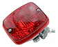 Hella Rear Red Halogen Fog Light 003030151 For Porsche 914 - Thumbnail 1