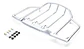 Harley-davidson Airwing Grand Tour-pak Luggage Rack Chrome - Thumbnail 1