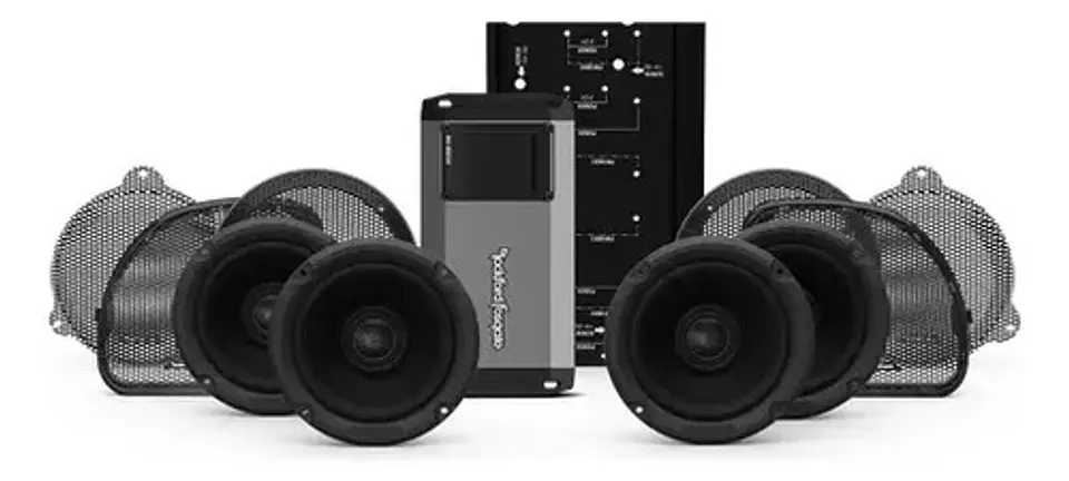Rockford Fosgate Harley-davidson 2014-23 Ultra Stage-2 Kit 1