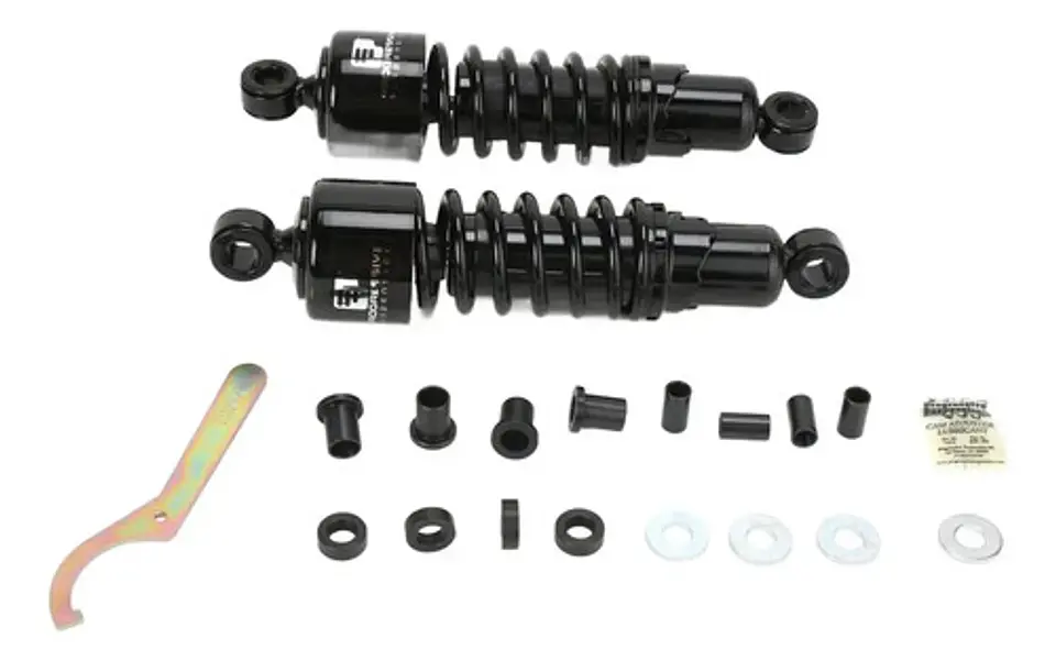 Progressive 412 Series Black 13 Rear Shocks Harley-davidson 2