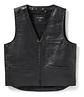 Harley-davidson Men's Bar & Shield Leather Vest - Thumbnail 3