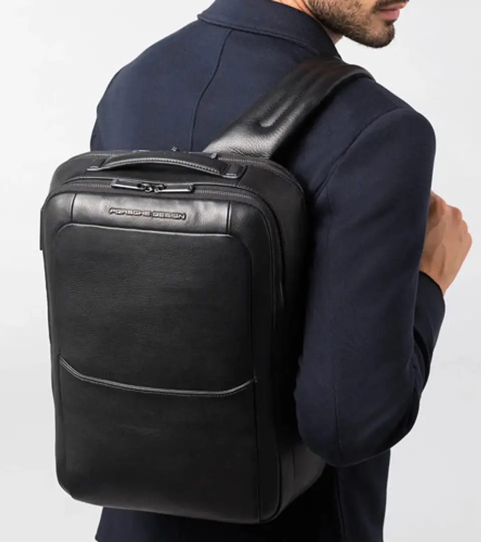 Porsche Roadster Leather Backpack 7