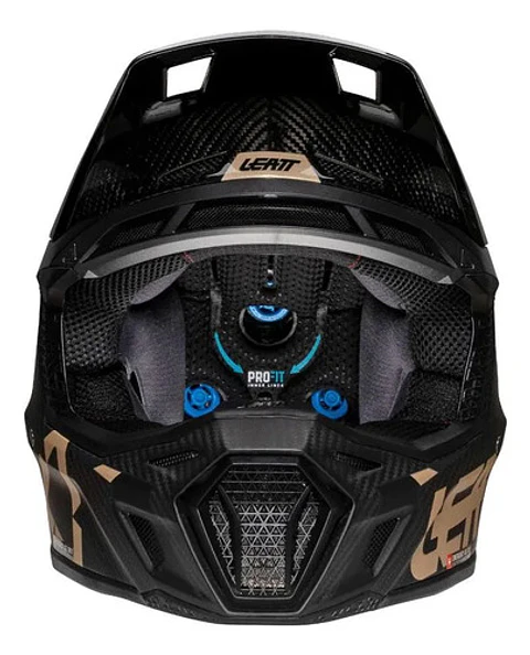 Leatt Helmet Kit Moto 9.5 Carbon With 6.5 Iriz Goggle