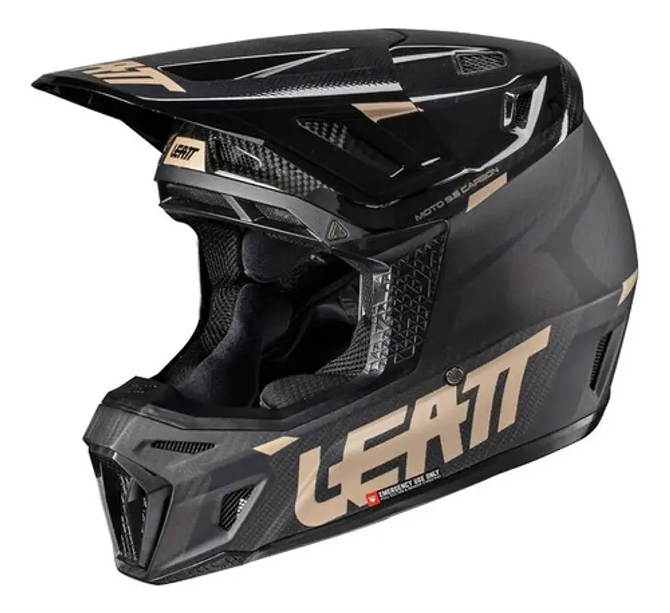 Leatt Helmet Kit Moto 9.5 Carbon With 6.5 Iriz Goggle 3