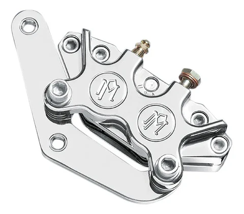 Performance Machine 4 Piston Caliper & Bracket Harley