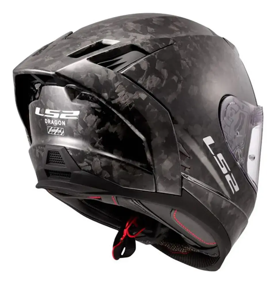 Ls2 Dragon Forged Carbon Helmet 4