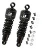 Progressive 412 Series Black 11 Pol. Rear Shocks Harley Dyna - Thumbnail 2