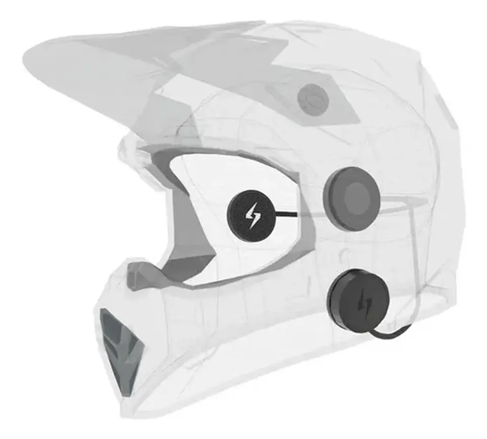 Syphon Soundpro Audio For Helmet Bluetooth 115db 2