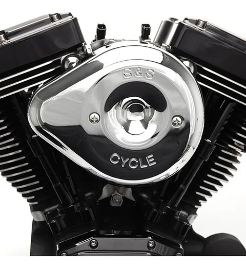 S&s Cycle Teardrop Chrome Stealth Air Cleaner 170-0524b