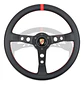 Porsche Sports Steering Wheel Leather Red + Hub Install Kit - Thumbnail 3