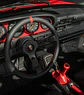 Porsche Sports Steering Wheel Leather Red + Hub Install Kit - Thumbnail 8