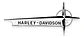 Harley-davidson Fuel Tank Nameplate 1961-1962 Style - Thumbnail 1