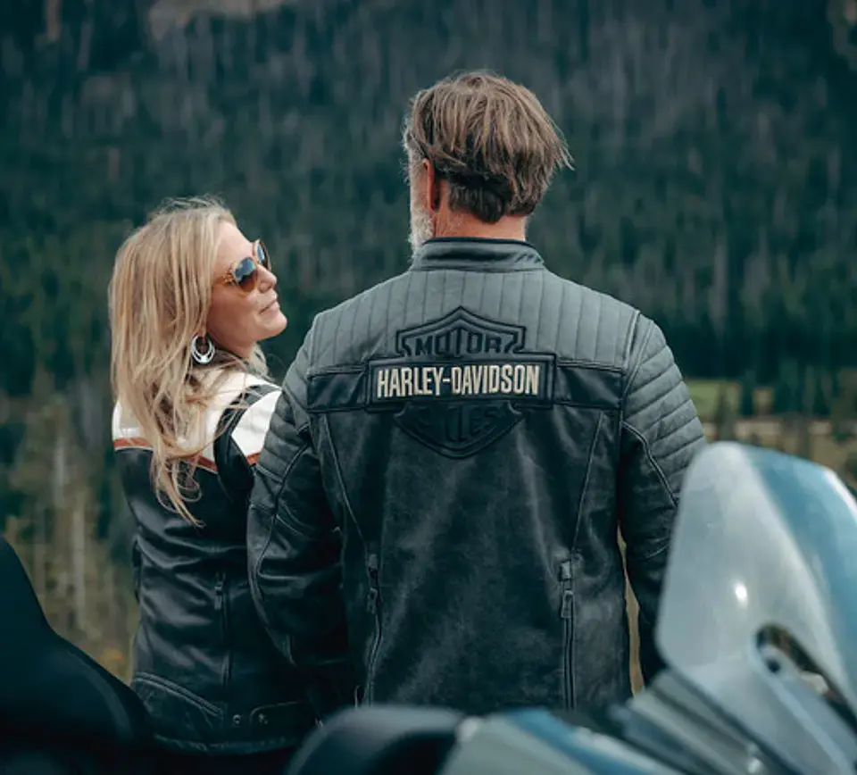Harley-davidson Passing Link 3 Leather Jacket 1