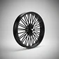 Fat Spoke Wheel 21x3.5 X 18x5.5 Harley-davidson Touring - Thumbnail 2
