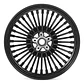 Fat Spoke Wheel 21x3.5 X 18x5.5 Harley-davidson Touring - Thumbnail 4