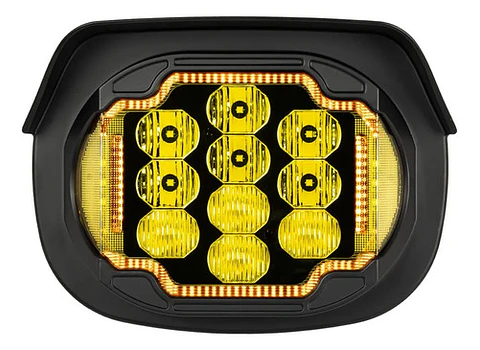 Hogworkz Goldtooth Headlight Harley-davidson Street Glide