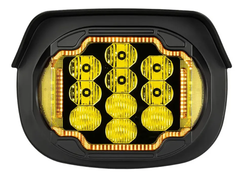 Hogworkz Goldtooth Headlight Harley-davidson Street Glide 2