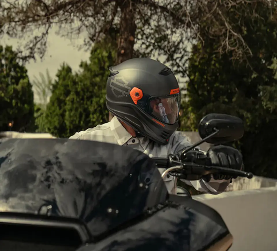 Harley-davidson H-d Division X15 Full Helmet 9