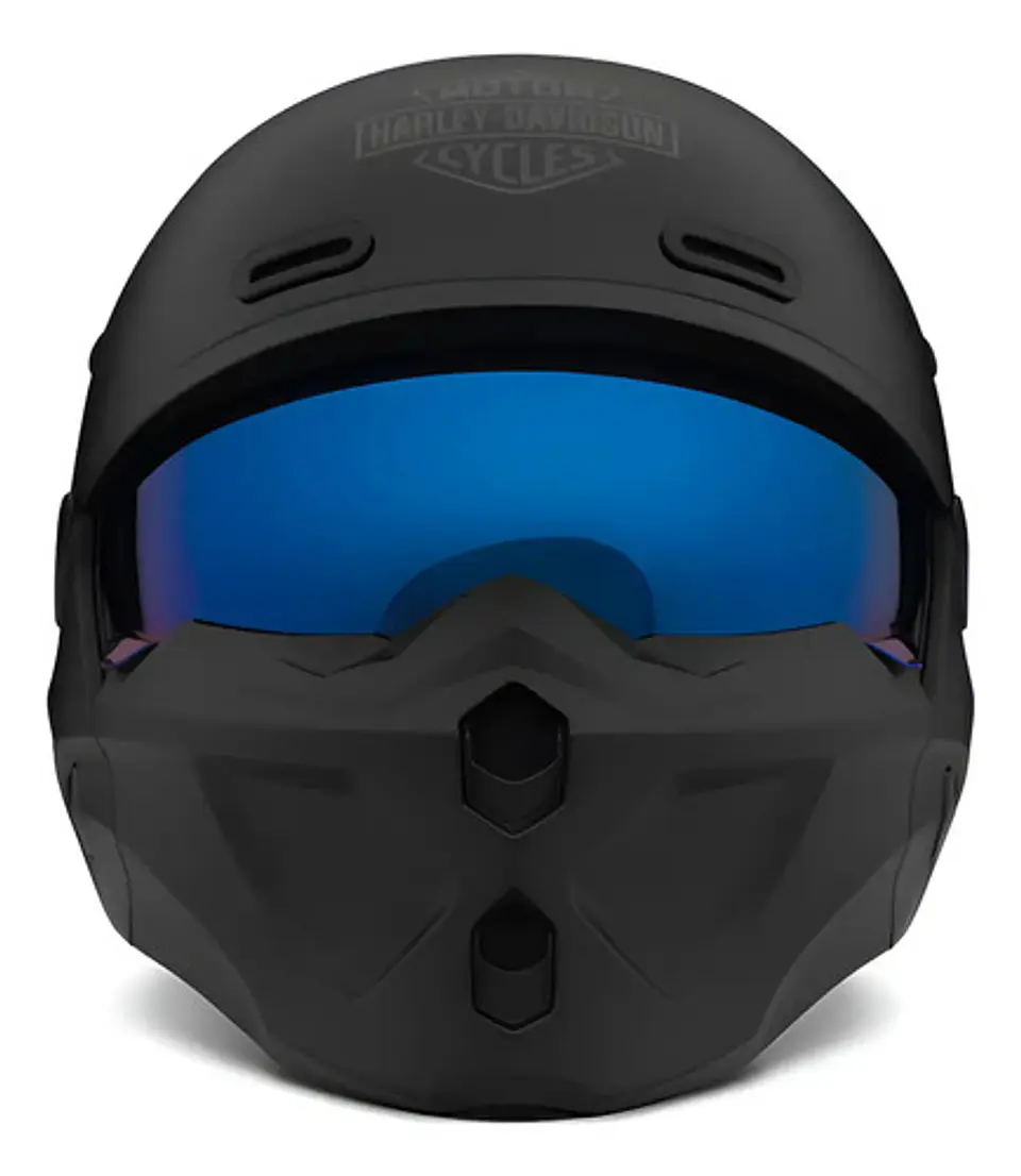 Harley-davidson Gargoyle X07 3-in-1 Helmet + Mirror Shield 3