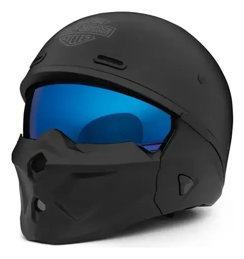 Harley-davidson Gargoyle X07 3-in-1 Helmet + Mirror Shield 4