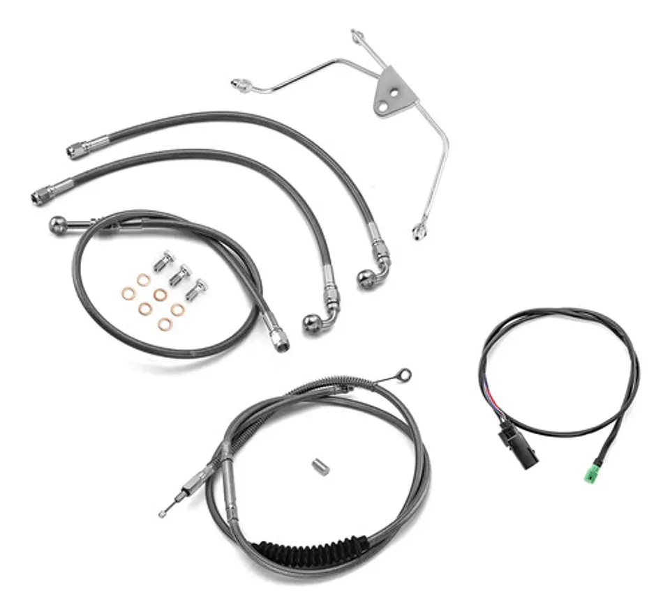 21st Brake Clutch Tbw Cable Kit For Harley Touring 2008-13 1