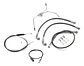 21st Brake Clutch Tbw Cable Kit For Harley Touring 2008-13 - Thumbnail 2