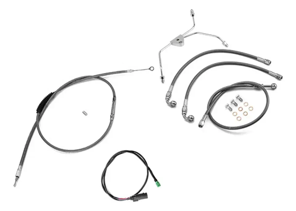 21st Brake Clutch Tbw Cable Kit For Harley Touring 2008-13 3